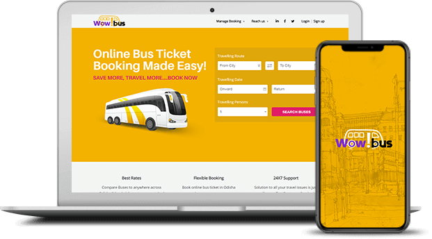 Wow Bus Booking Application